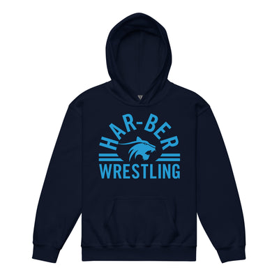 Har-Ber Wrestling Youth Heavy Blend Hooded Sweatshirt