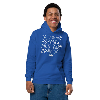 Pratt Community College Beav Up Youth Heavy Blend Hooded Sweatshirt