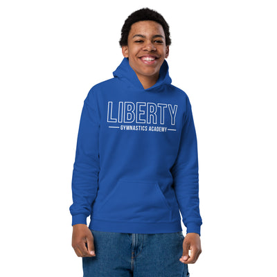 Liberty Gymnastics Academy Youth Heavy Blend Hooded Sweatshirt