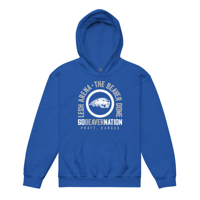 Pratt Community College Beaver Nation Youth Heavy Blend Hooded Sweatshirt