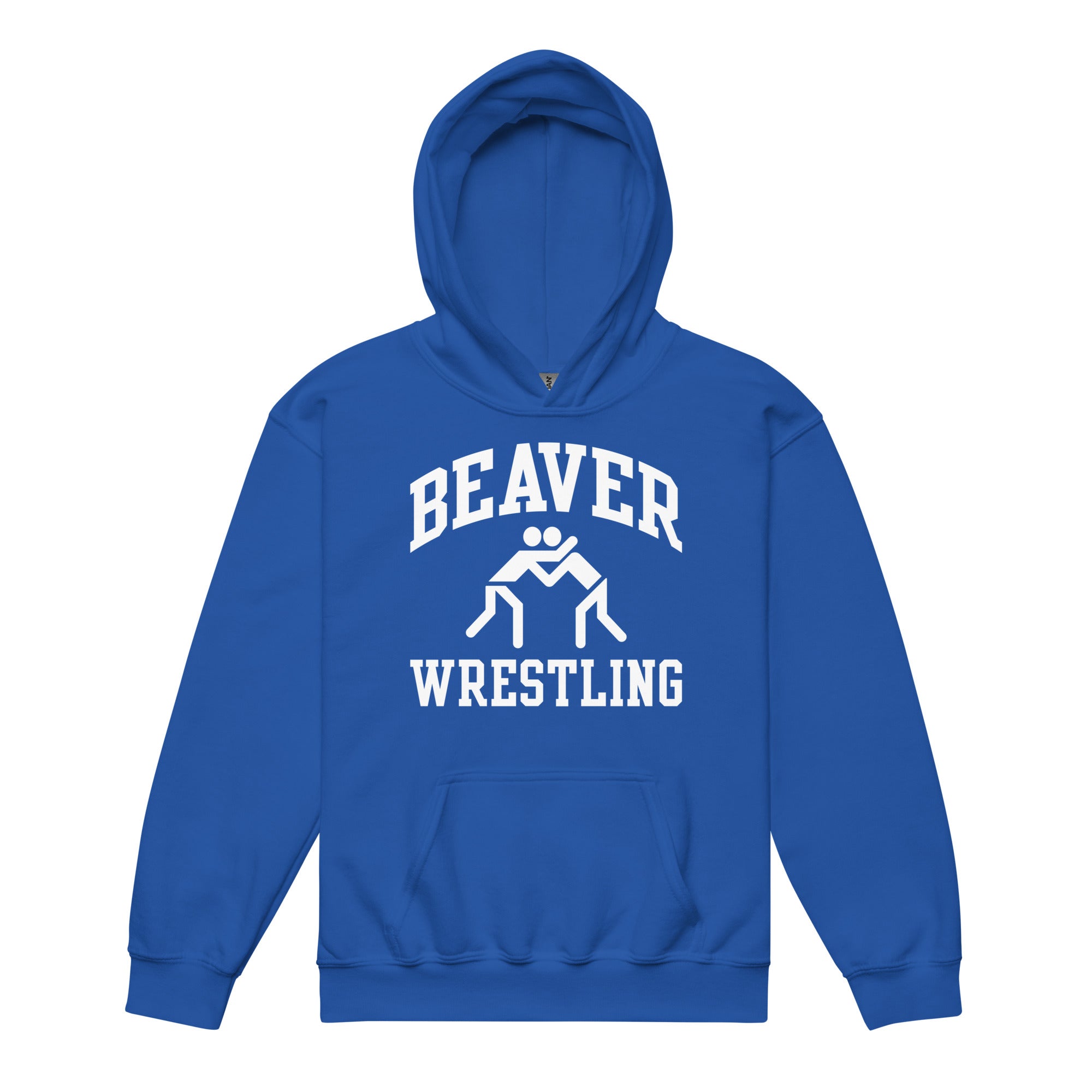 Pratt Community College Beaver Wrestling Youth heavy blend hoodie