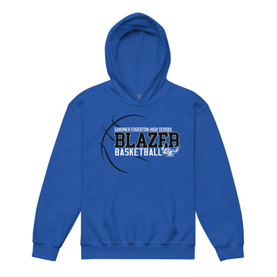 Gardner Edgerton Basketball Youth Heavy Blend Hooded Sweatshirt