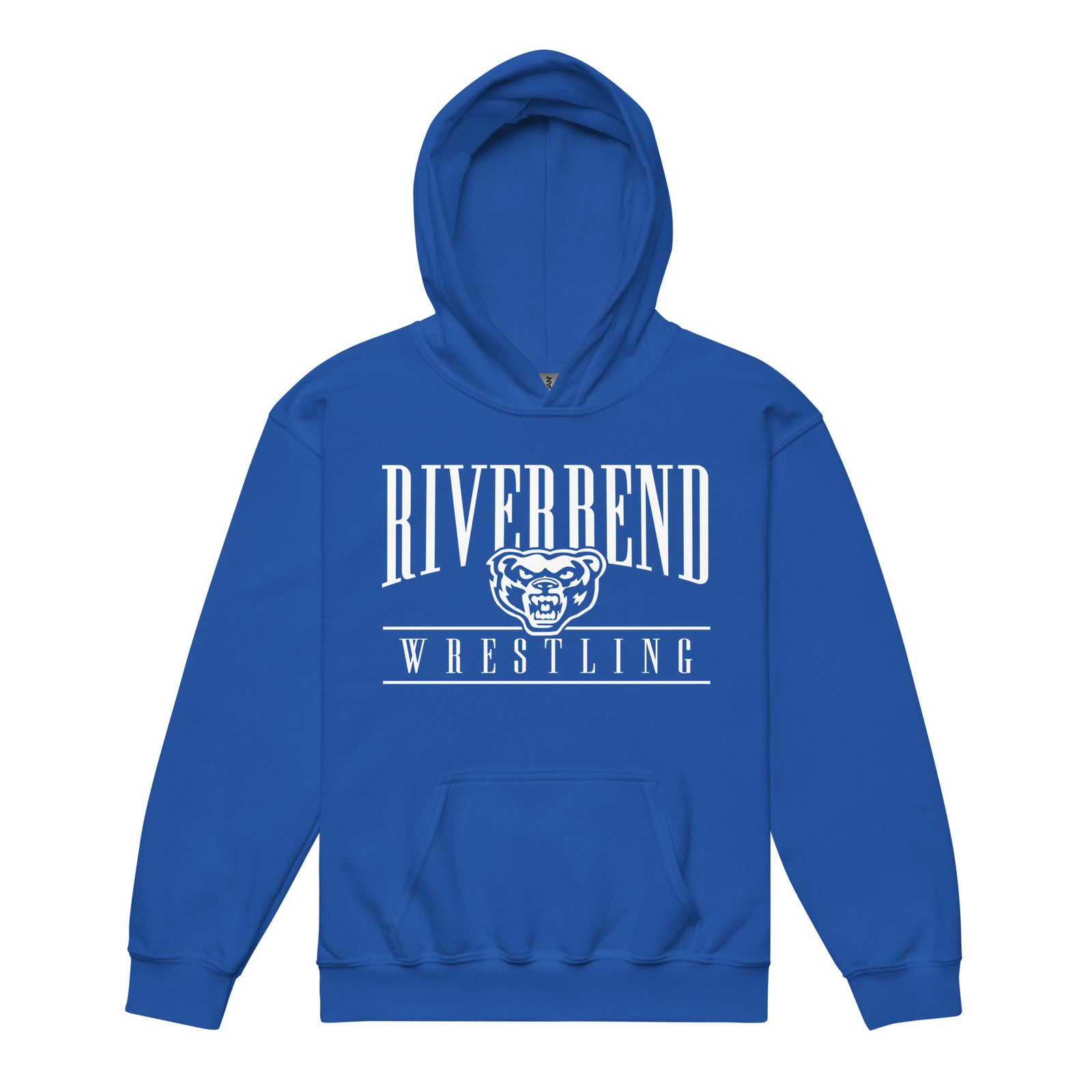 Riverbend Wrestling Youth heavy blend hoodie