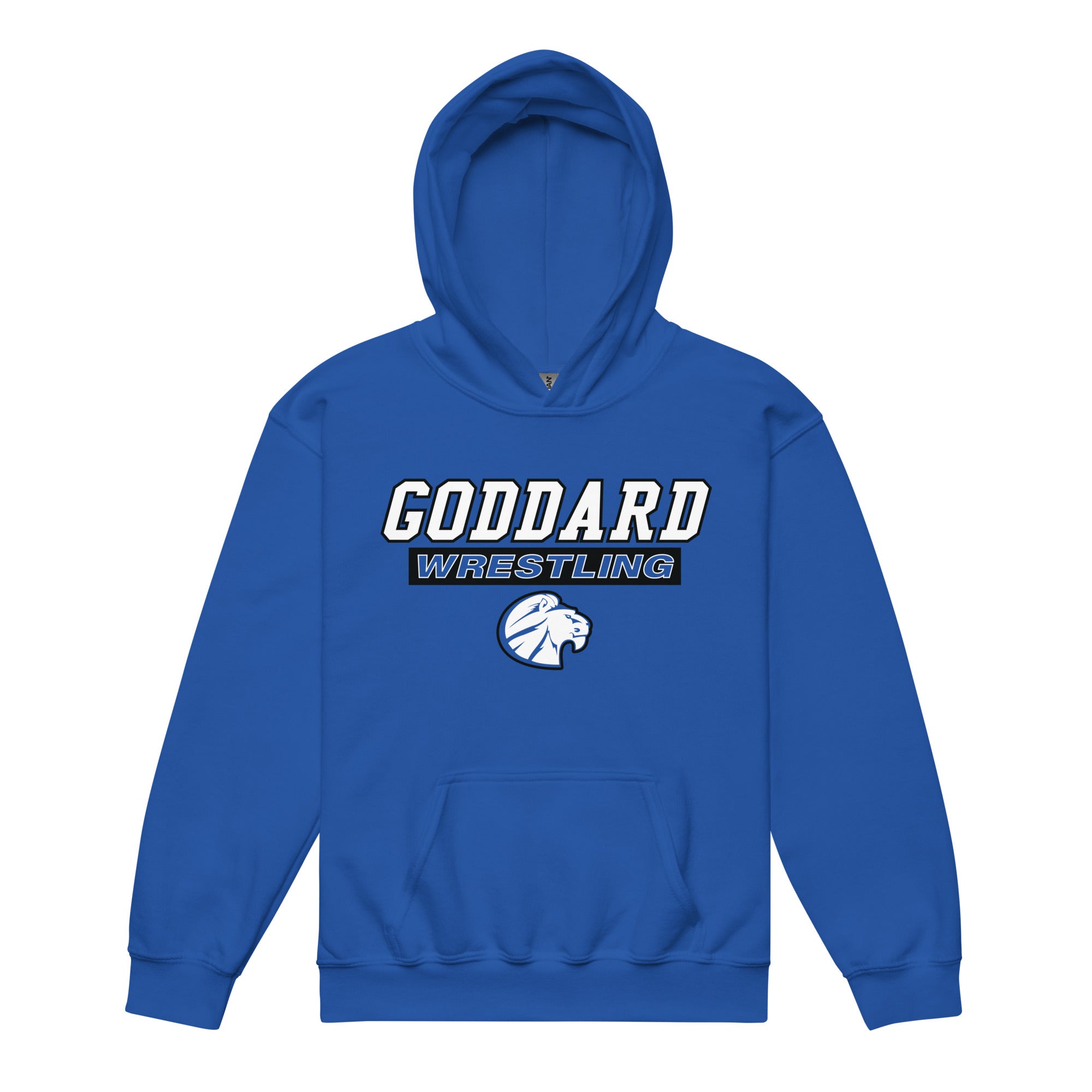 Goddard Wrestling Youth heavy blend hoodie