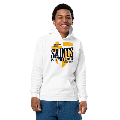 Saint Thomas Aquinas Wrestling Youth Heavy Blend Hooded Sweatshirt