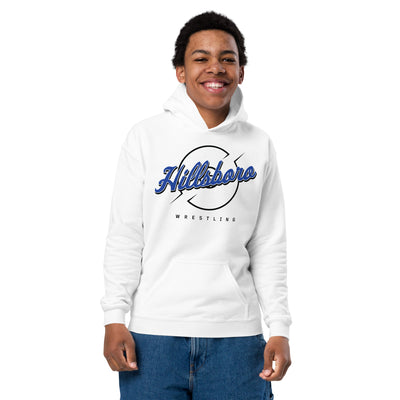 Hillsboro HS Wrestling Youth Heavy Blend Hooded Sweatshirt