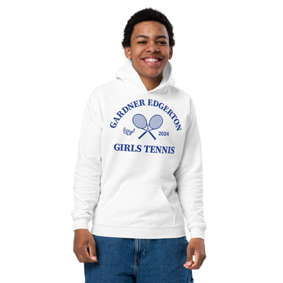 Gardner Edgerton Tennis Youth Heavy Blend Hooded Sweatshirt
