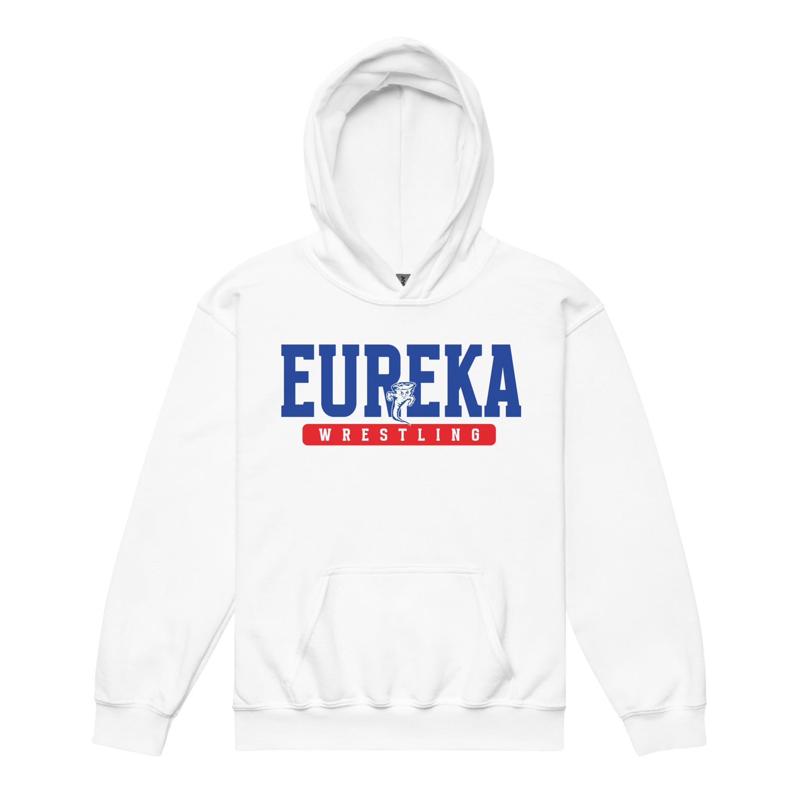 Eureka Wrestling  Youth Heavy Blend Hooded Sweatshirt