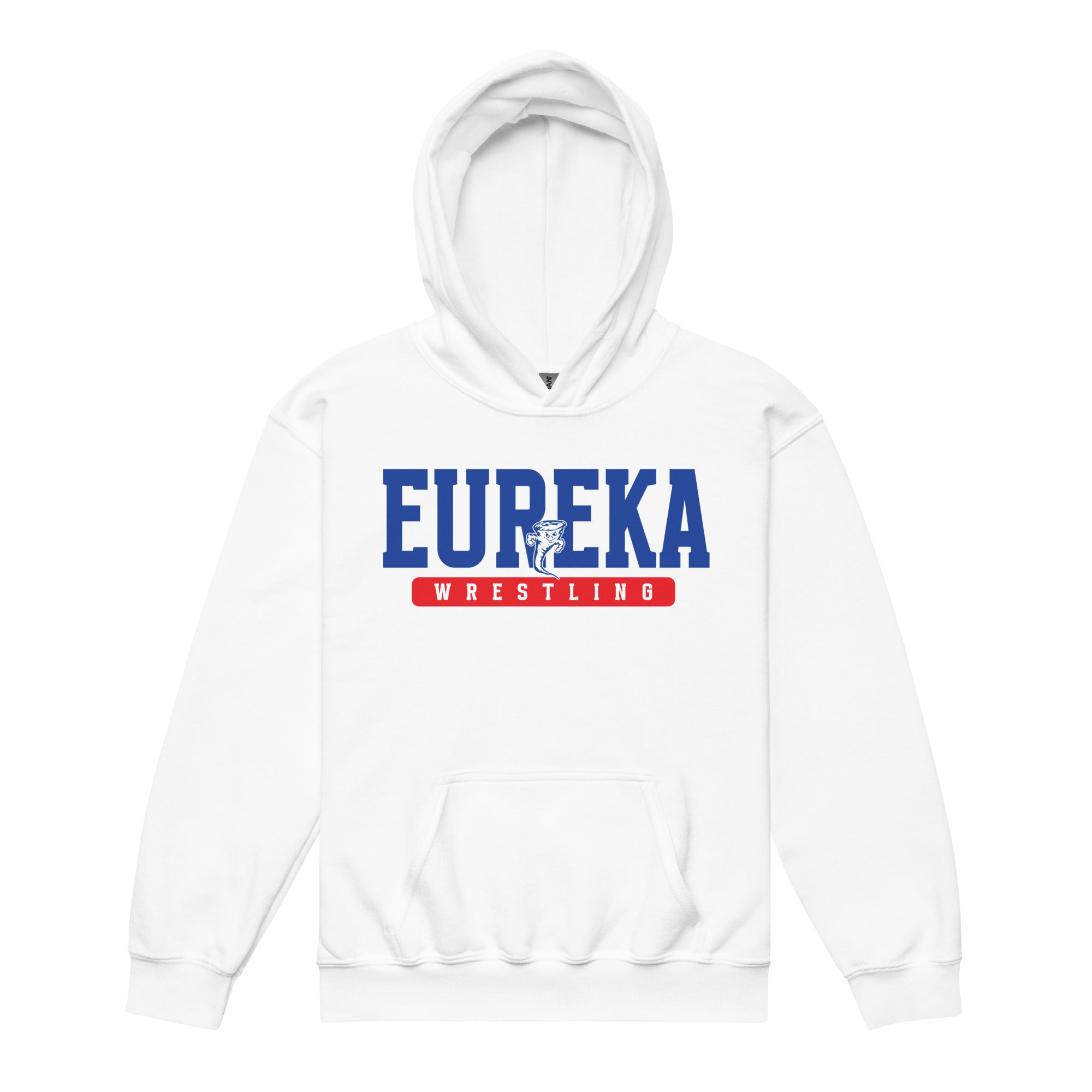 Eureka Wrestling  Youth Heavy Blend Hooded Sweatshirt