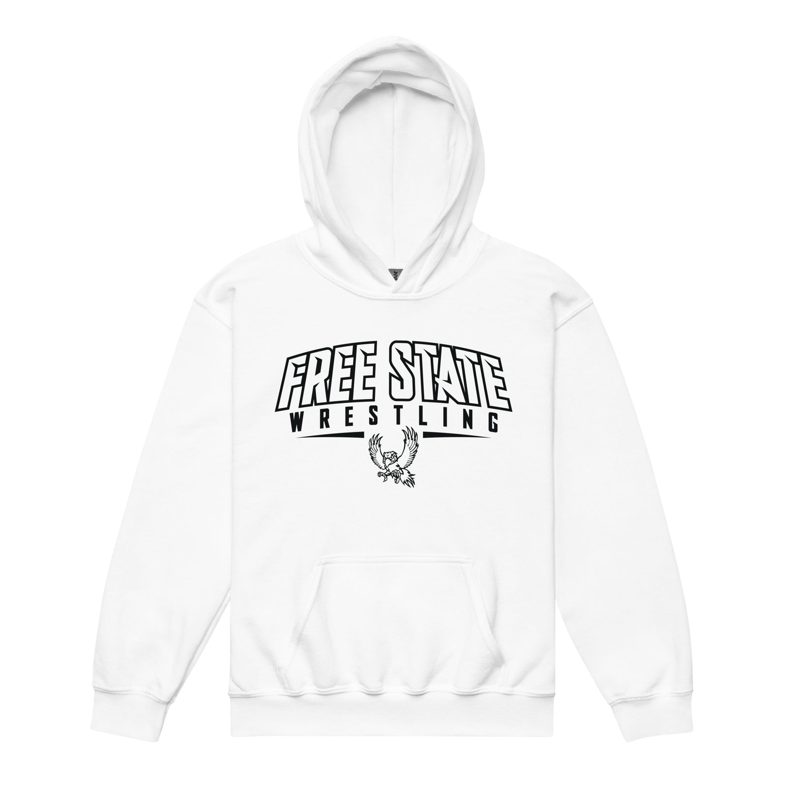 Lawrence Free State Wrestling Youth Heavy Blend Hooded Sweatshirt
