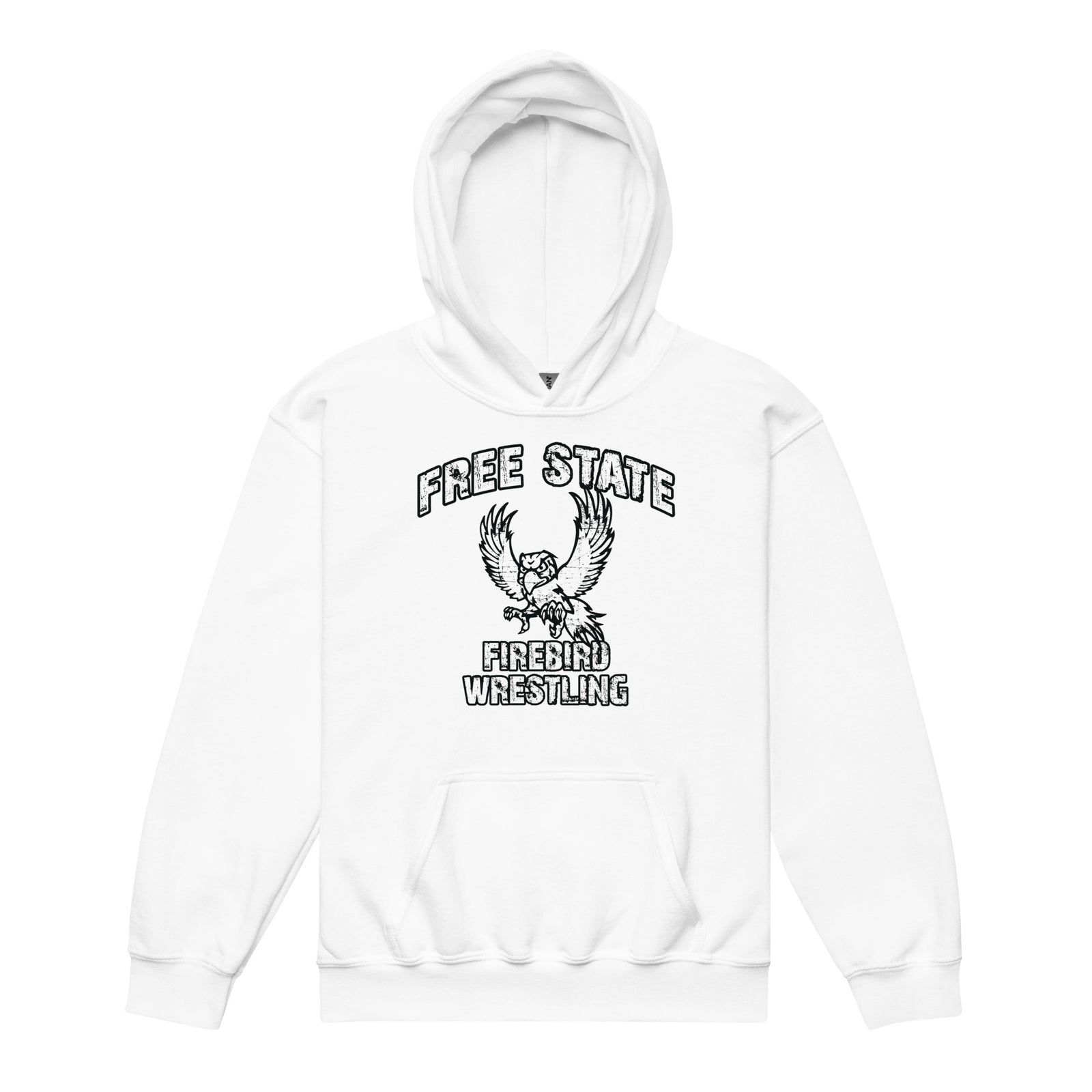 Lawrence Free State Wrestling Youth Heavy Blend Hooded Sweatshirt