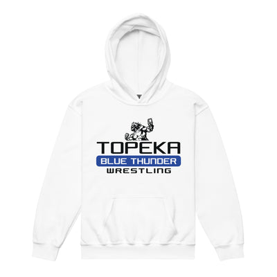 Topeka Blue Thunder Wrestling Youth heavy blend hoodie