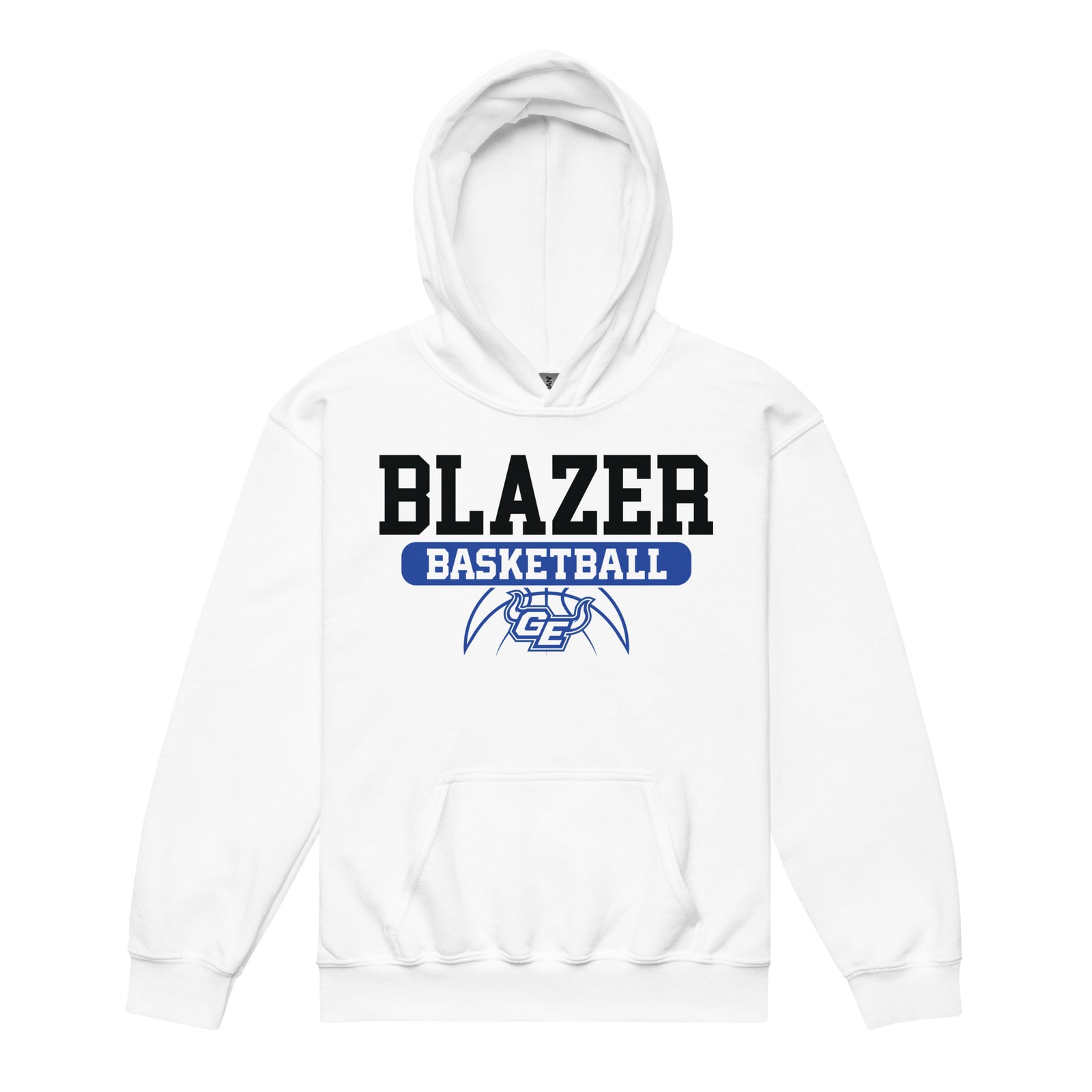 Gardner Edgerton Basketball Youth Heavy Blend Hooded Sweatshirt