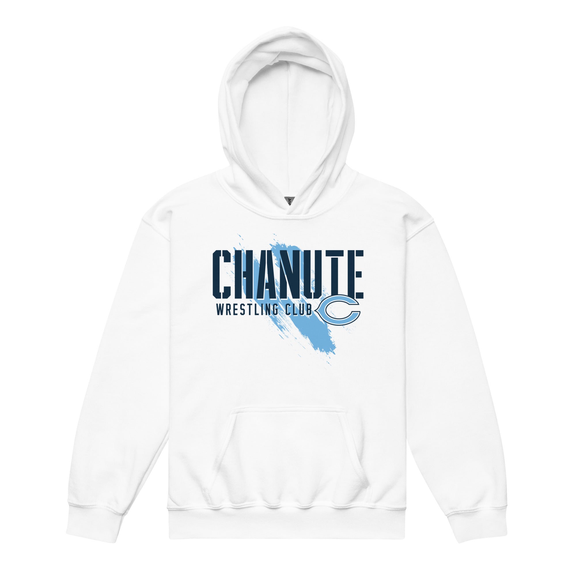 Chanute Wrestling Club Youth Heavy Blend Hooded Sweatshirt