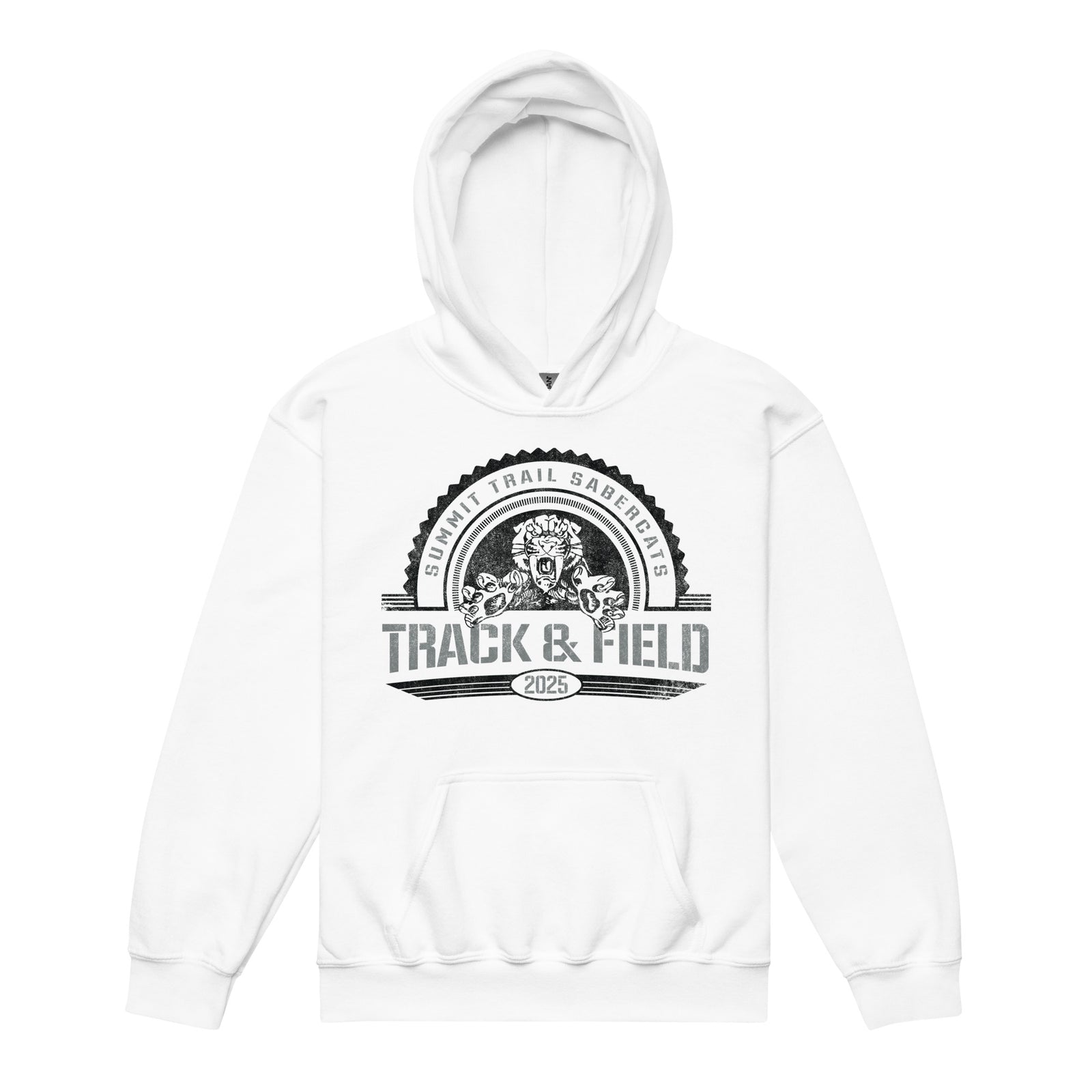 Summit Trail Middle School Track & Field Youth Heavy Blend Hooded Sweatshirt