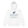 Colby Community College Softball Youth Heavy Blend Hooded Sweatshirt