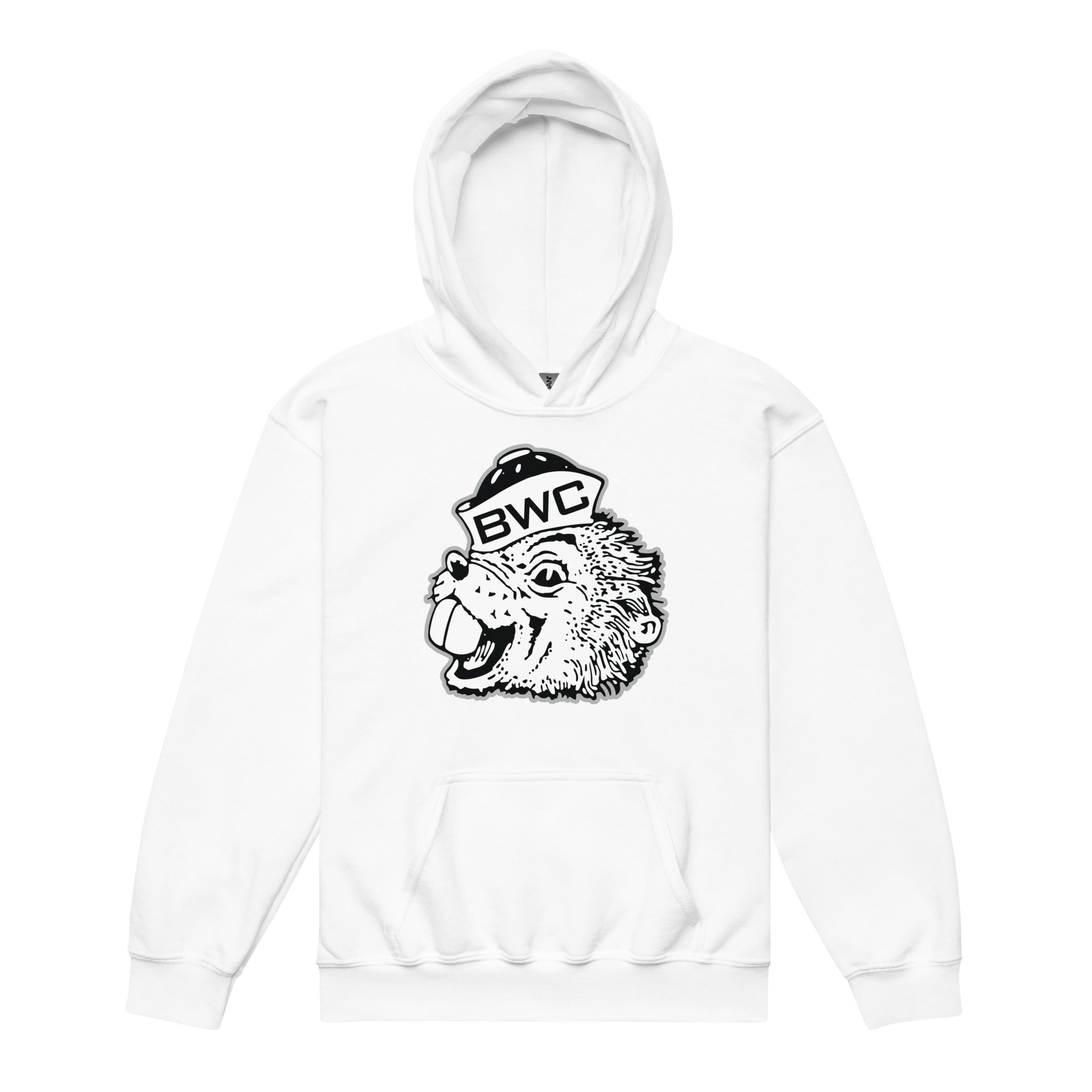 Pratt Community College BWC Beaver Youth heavy blend hoodie