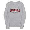 William Jewell Wrestling Jewell Arch Youth Long Sleeve Tee