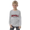 William Jewell Wrestling Jewell Arch Youth Long Sleeve Tee