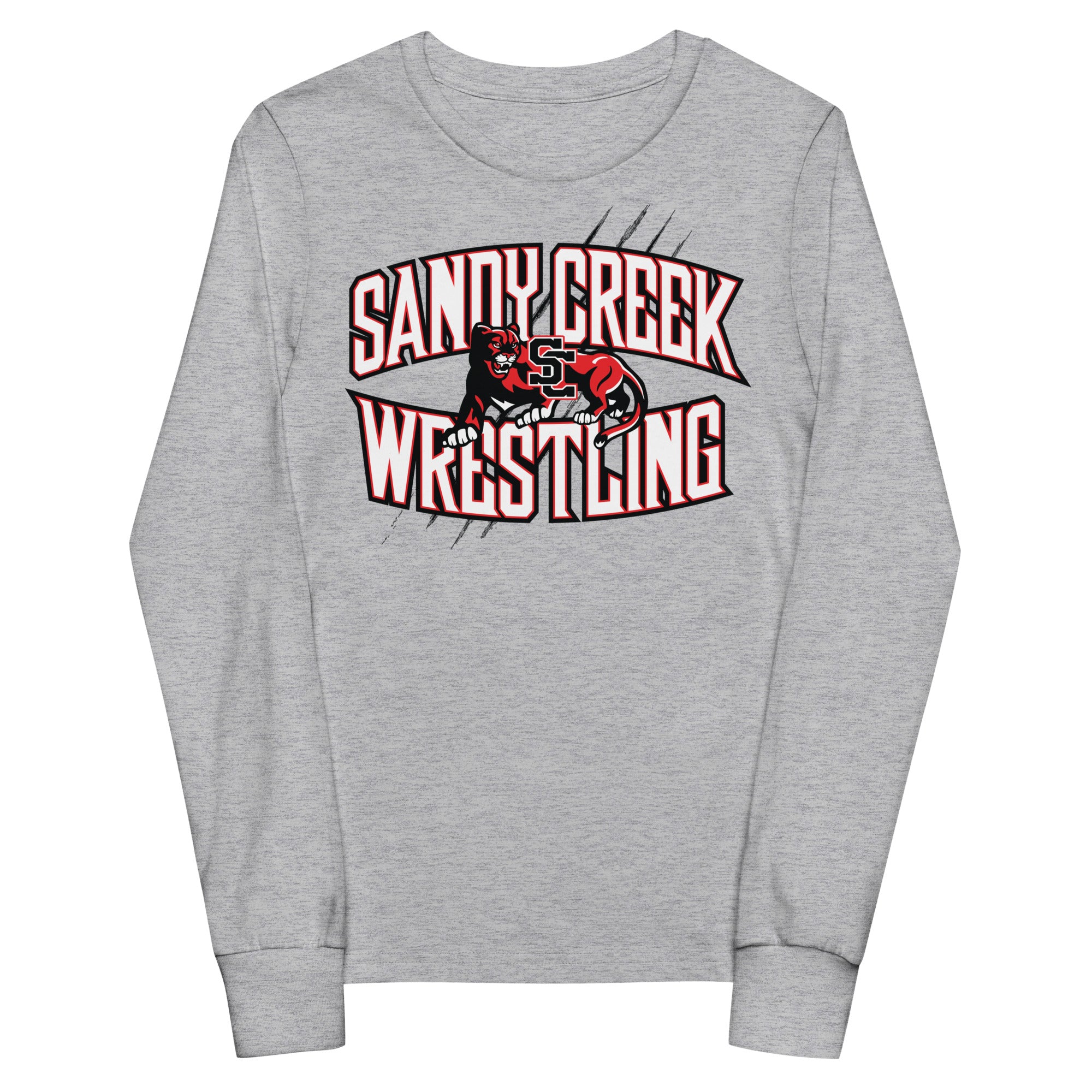 Sandy Creek Wrestling Youth Long Sleeve Tee