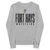 Fort Hays State University Wrestling Youth Long Sleeve Tee