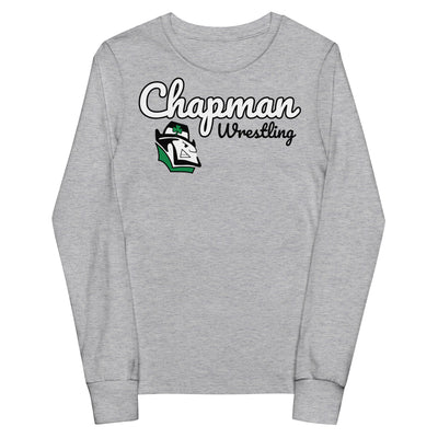 Chapman Wrestling Youth Long Sleeve Tee