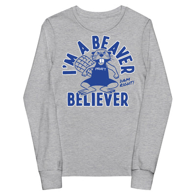 Pratt Community College Believer Youth Long Sleeve Tee