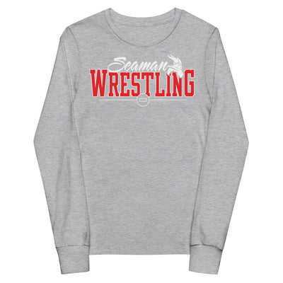 Topeka Seaman Wrestling Youth Long Sleeve Tee