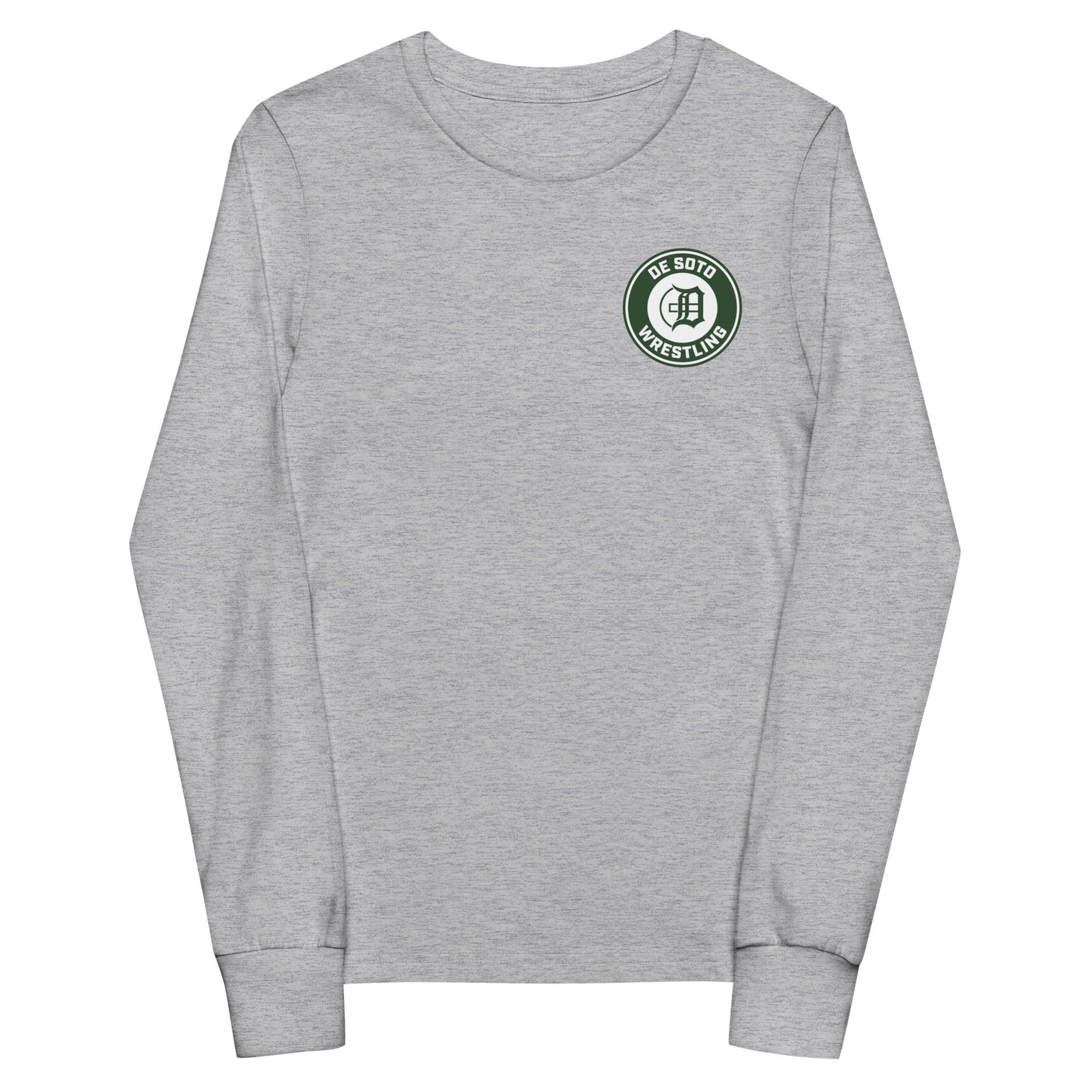 De Soto High School Wrestling Youth long sleeve tee