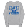Pratt Community College Beaver Wrestling Youth long sleeve tee