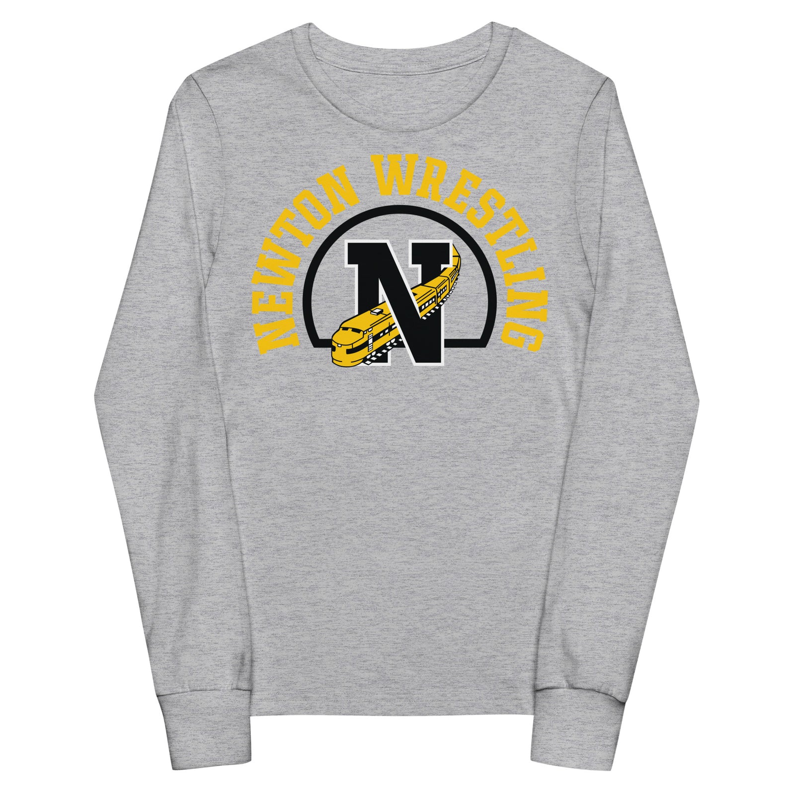 Newton High School Wrestling  Youth Long Sleeve Tee