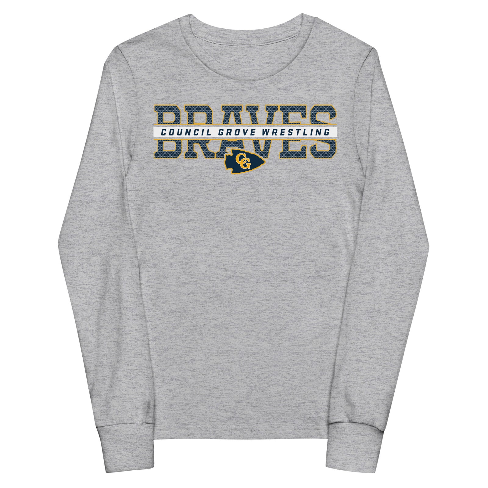 Council Grove Wrestling Youth Long Sleeve Tee