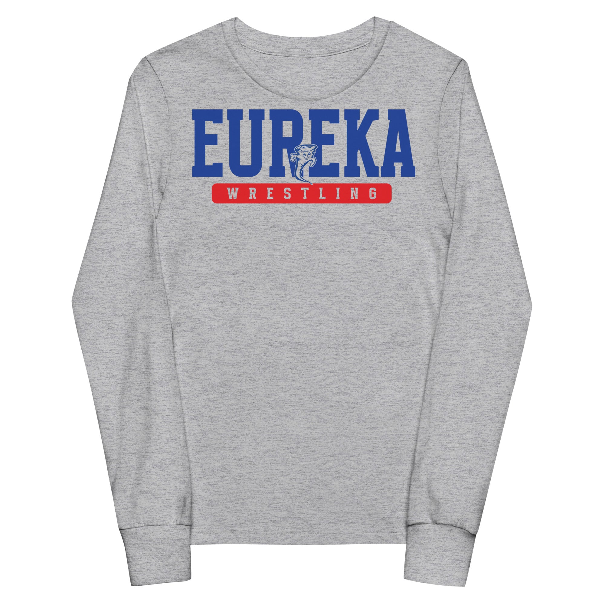 Eureka Wrestling  Youth Long Sleeve Tee