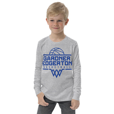 Gardner Edgerton Girl's Basketball Youth Long Sleeve Tee