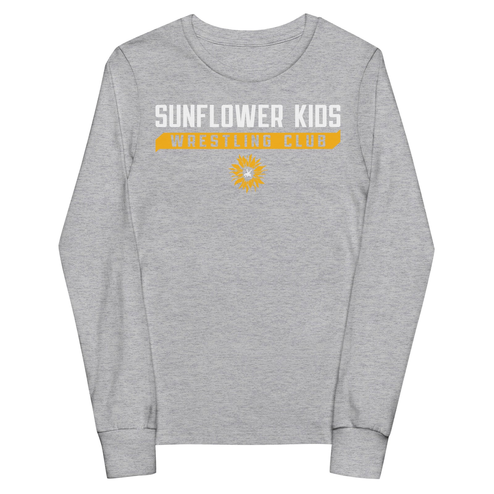 Sunflower Kids Wrestling Club Youth Long Sleeve Tee