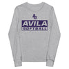 Avila Softball Youth Long Sleeve Tee