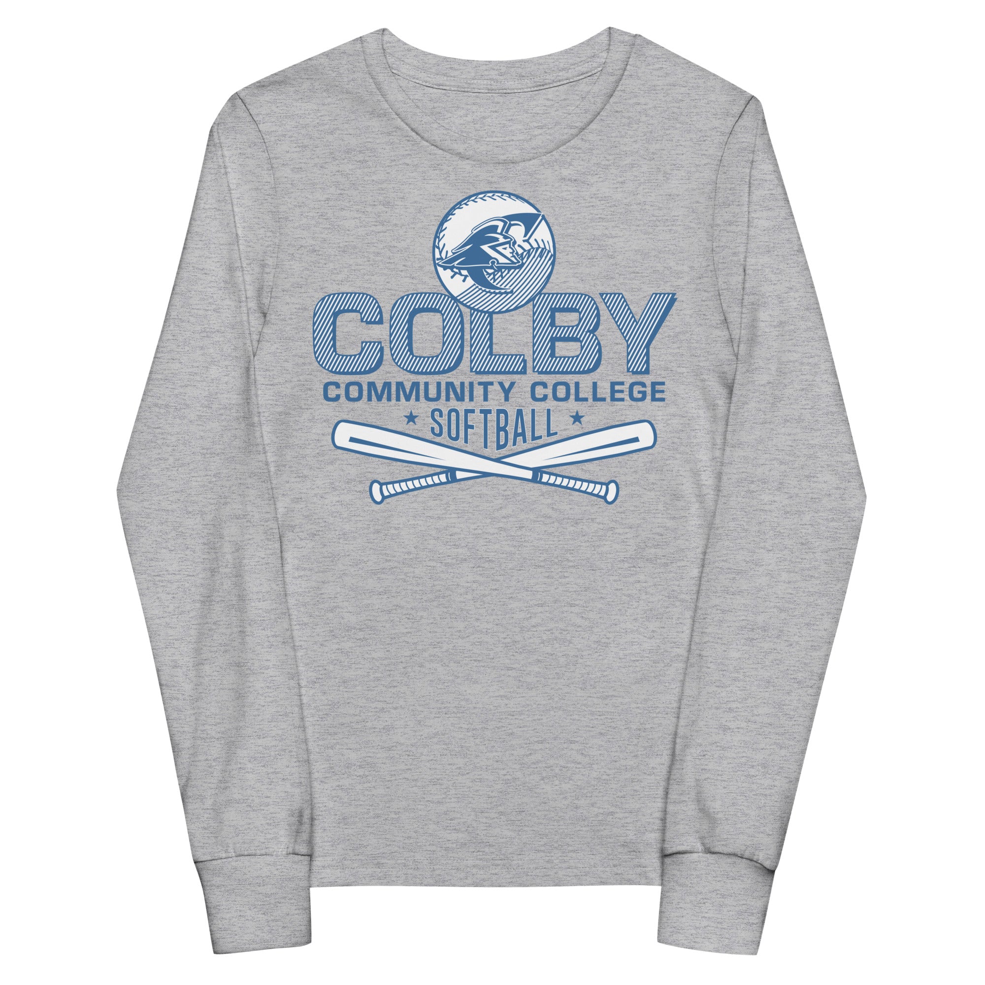 Colby Community College Softball Youth Long Sleeve Tee