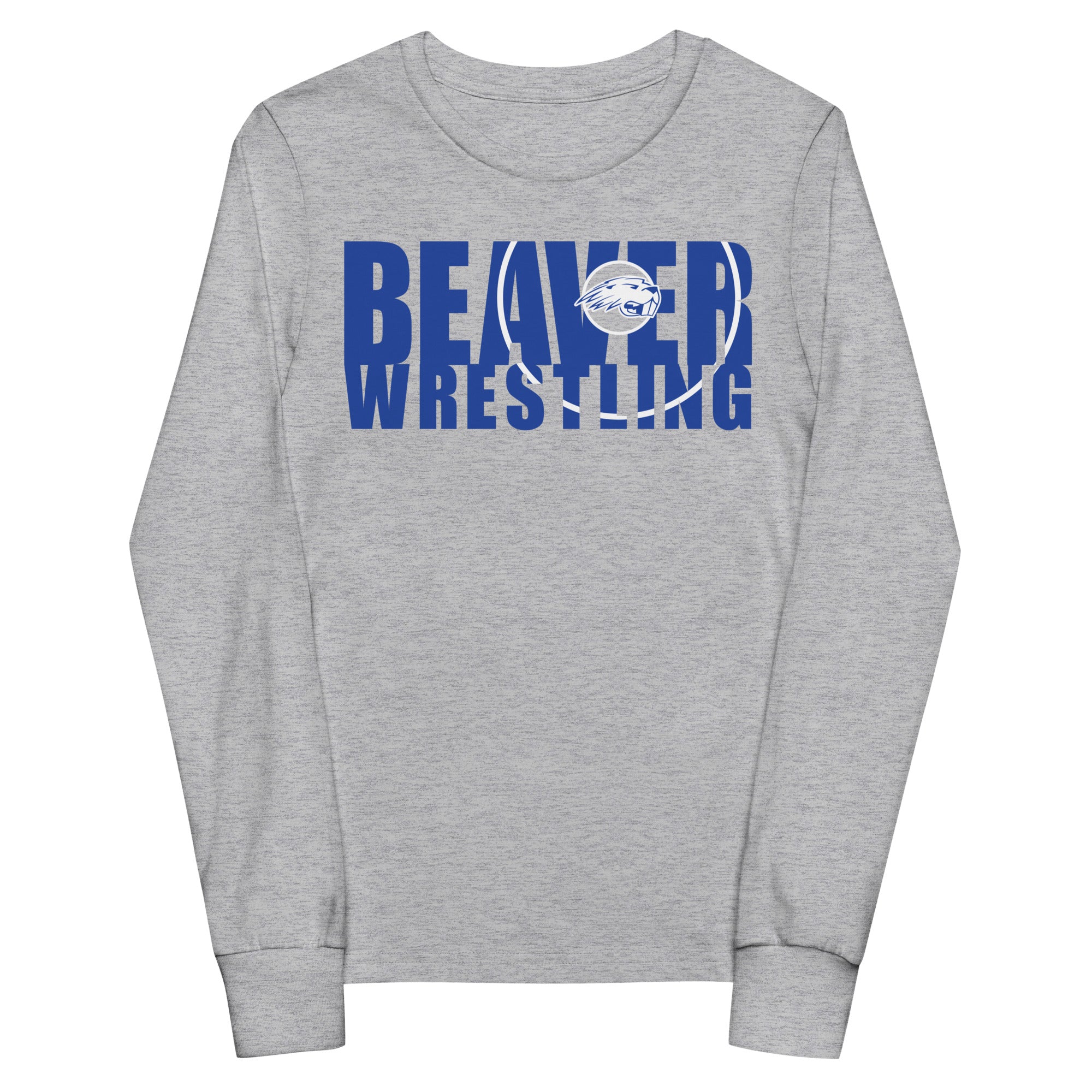 Pratt Community College Wrestling Mat Youth long sleeve tee