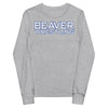 Pratt Community College Beaver Wrestling Youth Long Sleeve Tee