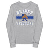 Pratt Community College Beaver Wrestling Classic Youth Long Sleeve Tee