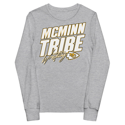 McMinn Middle School Wrestling Youth Long Sleeve Tee