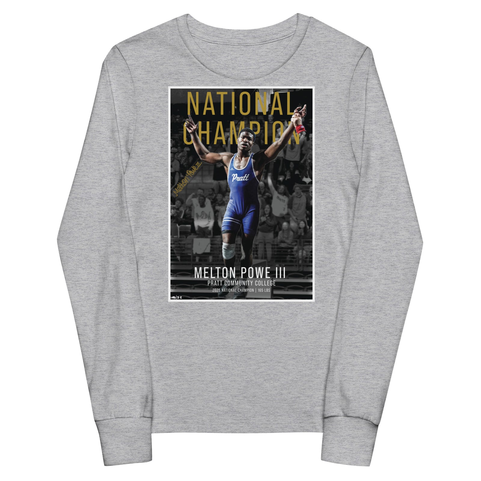 Pratt Community College Powe Youth long sleeve tee