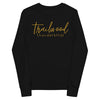 Trailwood Cursive Youth Long Sleeve Tee