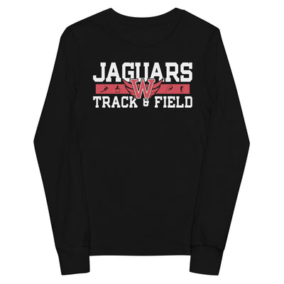 Blue Valley West Track & Field Youth Long Sleeve Tee