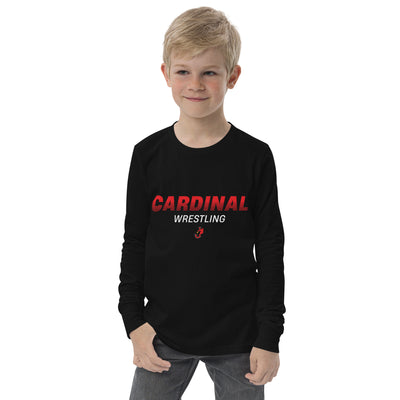 William Jewell Wrestling Youth Long Sleeve Tee