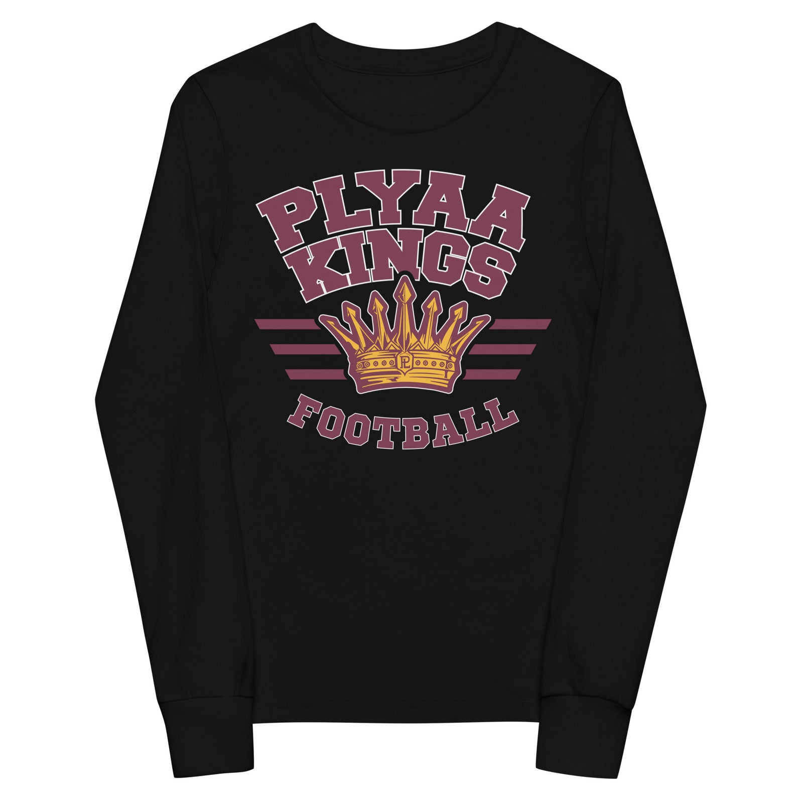 PLYAA Kings Football Youth long sleeve tee