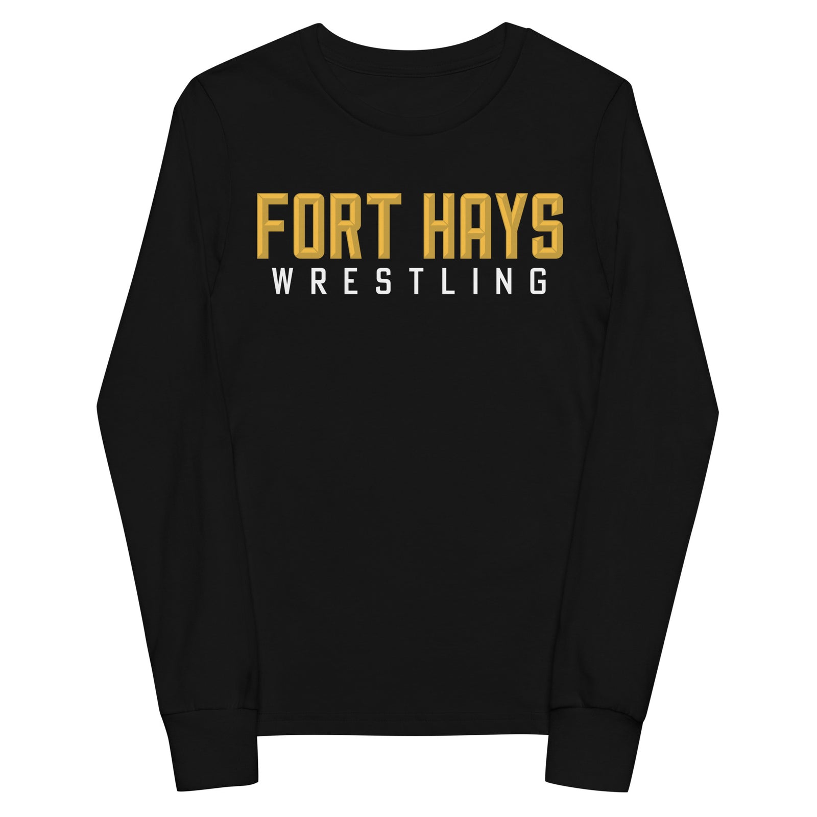 Fort Hays State University Wrestling Youth Long Sleeve Tee