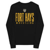 Fort Hays State University Wrestling Youth Long Sleeve Tee