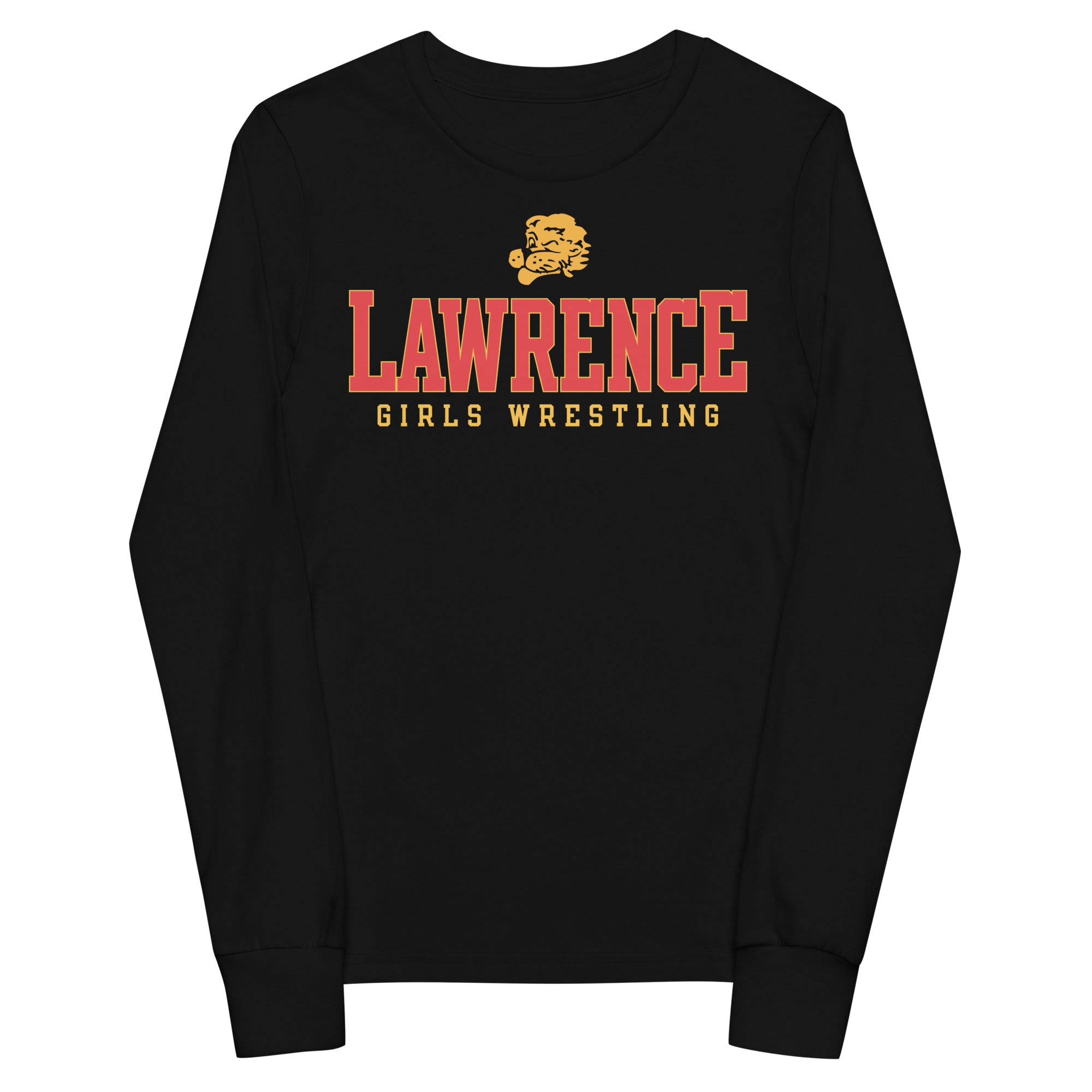 Lawrence Girls Wrestling  Youth Long Sleeve Tee
