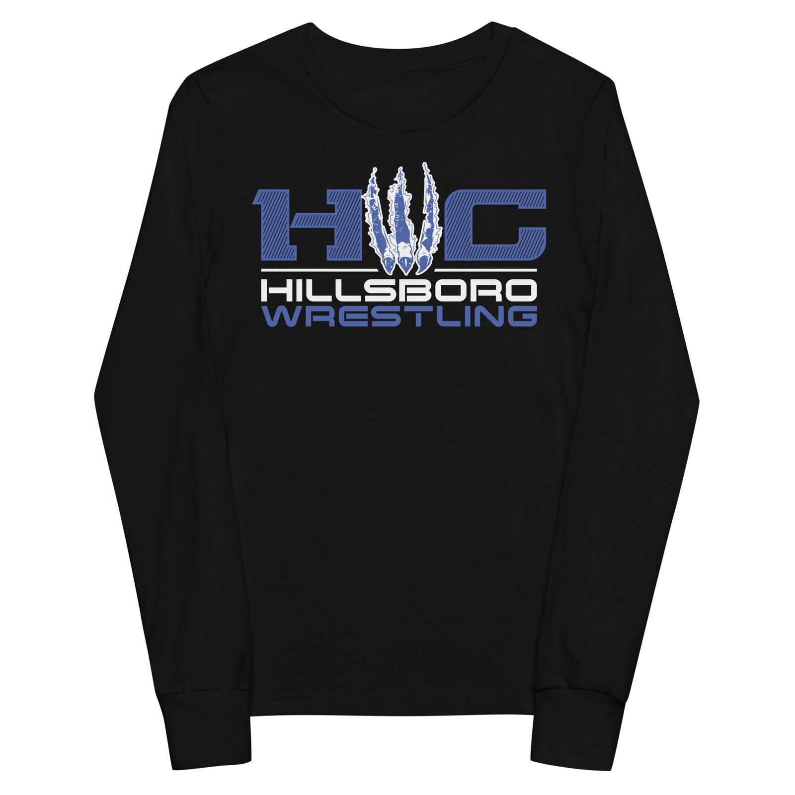 Hillsboro Wrestling Club Youth Long Sleeve Tee